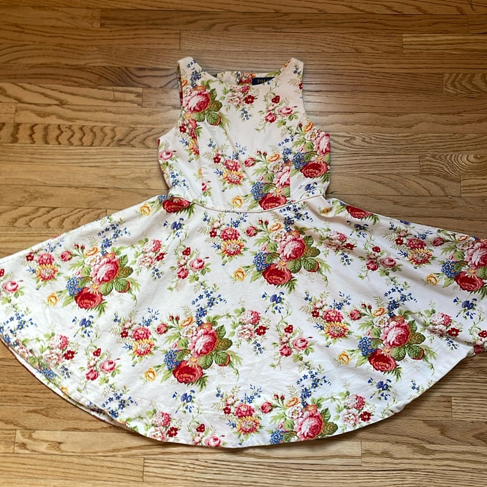 Polo Ralph Lauren floral dress.